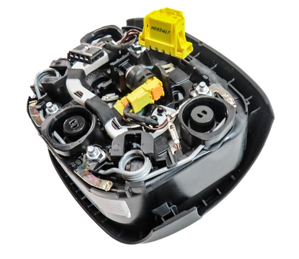 Thumbnail 4: 2017-2019 AUDI Q7 (4M) FRONT LEFT DRIVER STEERING WHEEL AIRBAG AIR BAG (Black)