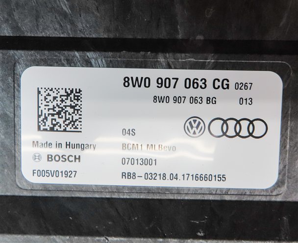 Thumbnail 16: 2017 AUDI Q7 4M 3.0L SUPER (CREC) ECM BCM SPEEDOMETER IMMOBILIZER MODULE KEY SET