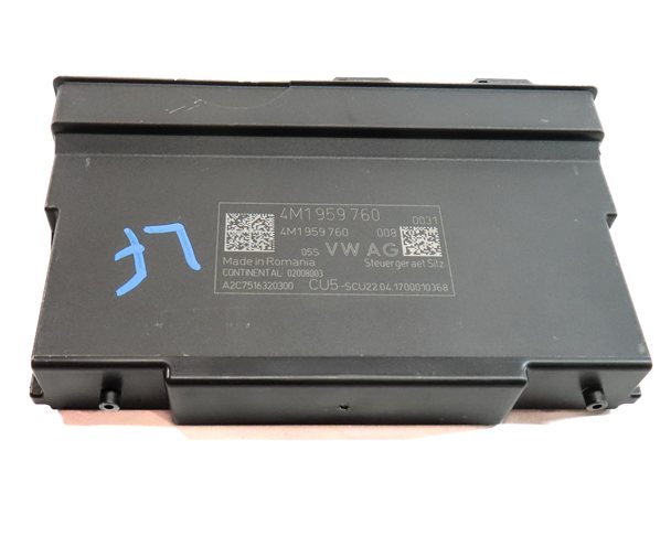Thumbnail 2: 2017-2020 AUDI Q7 (4M) FRONT LEFT DRIVER SEAT ADJUST ADJUSTMENT CONTROL MODULE