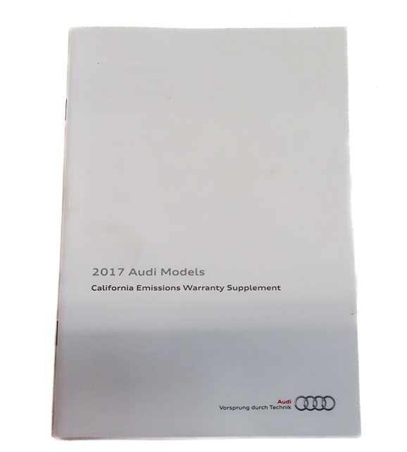Thumbnail 7: 2017 AUDI Q7 (4M) 3.0L SUPER (CREC) ENGINE OWNER'S MANUAL SET/7 w/ CASE