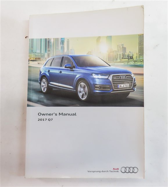 Thumbnail 8: 2017 AUDI Q7 (4M) 3.0L SUPER (CREC) ENGINE OWNER'S MANUAL SET/7 w/ CASE