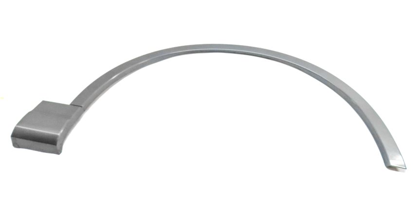 17 AUDI Q7 4M FRONT RIGHT PASSENGER FENDER WHEEL WELL ARCH TRIM MOULDING (Gray)