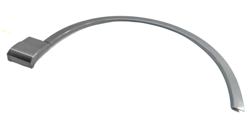 Thumbnail 2: 17 AUDI Q7 4M FRONT RIGHT PASSENGER FENDER WHEEL WELL ARCH TRIM MOULDING (Gray)