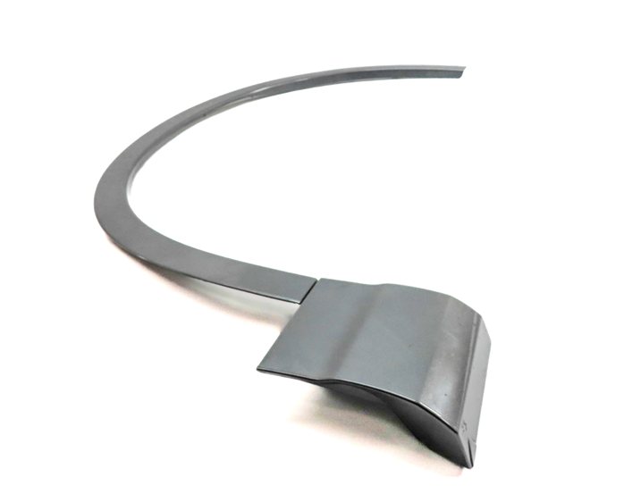 Thumbnail 3: 17 AUDI Q7 4M FRONT RIGHT PASSENGER FENDER WHEEL WELL ARCH TRIM MOULDING (Gray)