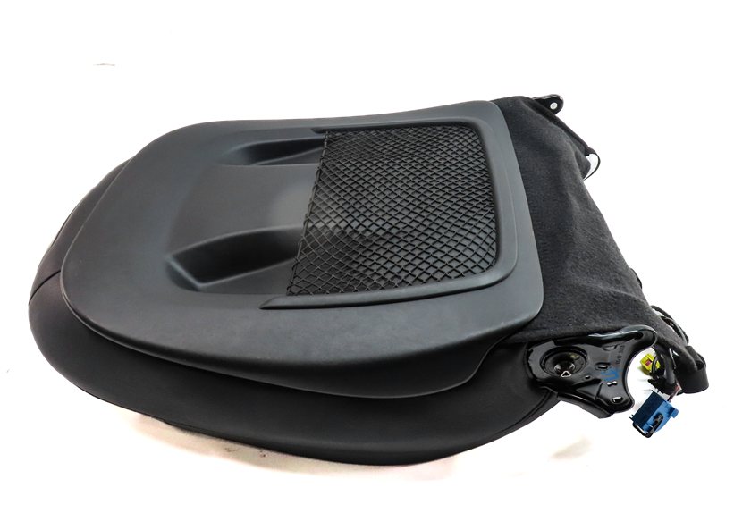 Thumbnail 8: 2017 AUDI Q7 (4M) LEFT DRIVER UPPER MEMORY SEAT CUSHION w/HEAT VENT (Black)