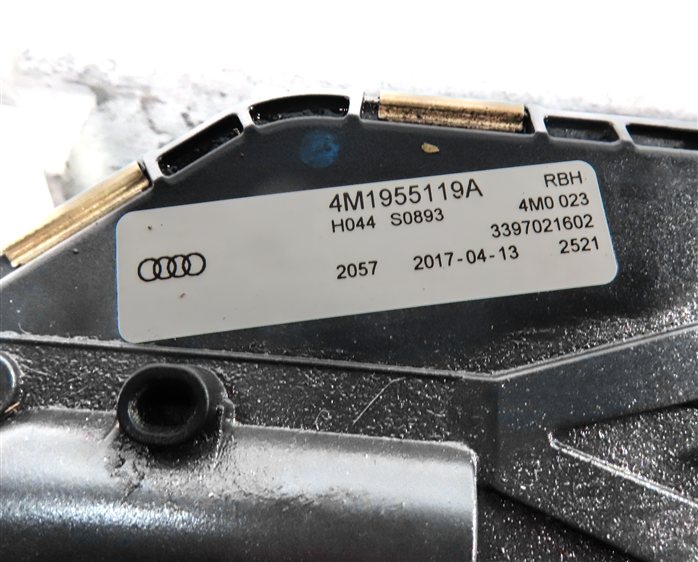 Thumbnail 8: 2017-2019 AUDI Q7 (4M) FRONT WINDSHIELD WIPER MOTOR w/ TRANSMISSION LINKAGE
