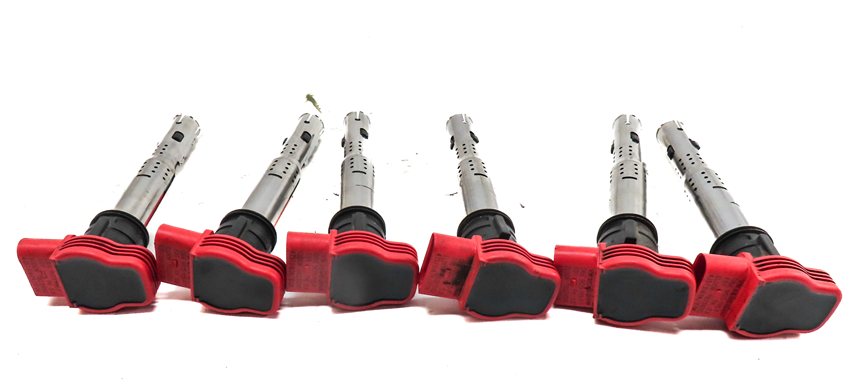 Thumbnail 4: 2005-2017 AUDI A4 S4 A5 S5 A6 S6 A7 A8 Q5 SQ5 Q7 R8 S8 IGNITION COIL SET 6