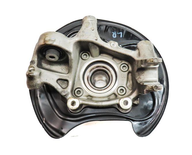 17-20 AUDI Q7 (4M) REAR LEFT DRIVER SPINDLE KNUCKLE WHEEL BEARING HUB w/ SHIELD