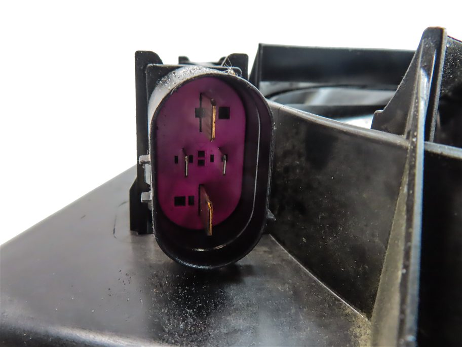 Thumbnail 7: 17-20 AUDI Q7 (4M) 3.0L SUPER RADIATOR COOLING FAN BLADE MOTOR SHROUD ASSEMBLY