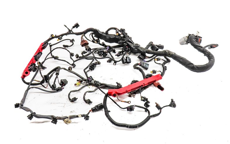 2017 AUDI Q7 (4M) 3.0L SUPER (CREC) ENGINE MOTOR WIRE WIRING HARNESS LOOM