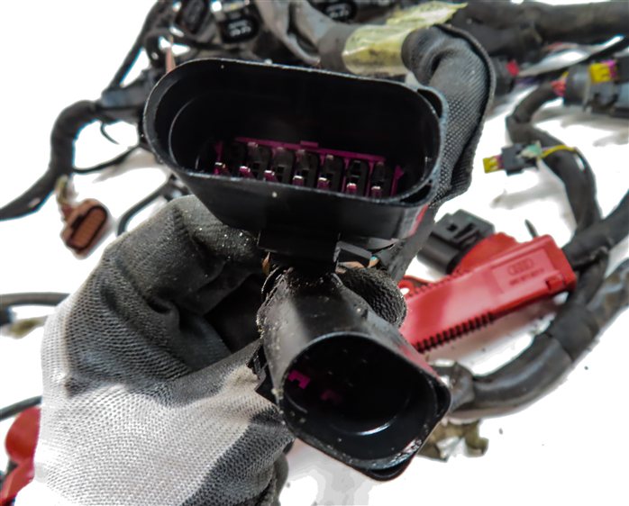 Thumbnail 11: 2017 AUDI Q7 (4M) 3.0L SUPER (CREC) ENGINE MOTOR WIRE WIRING HARNESS LOOM