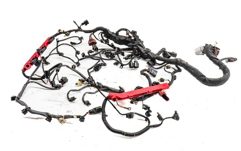 Thumbnail 2: 2017 AUDI Q7 (4M) 3.0L SUPER (CREC) ENGINE MOTOR WIRE WIRING HARNESS LOOM