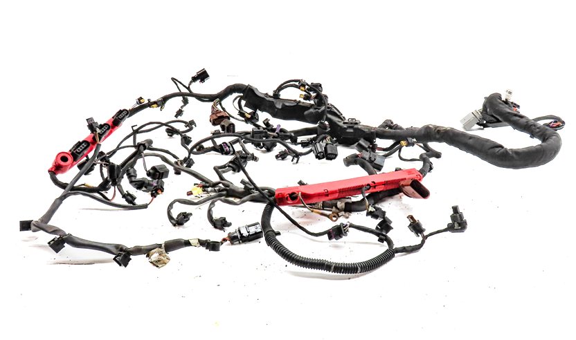 Thumbnail 3: 2017 AUDI Q7 (4M) 3.0L SUPER (CREC) ENGINE MOTOR WIRE WIRING HARNESS LOOM