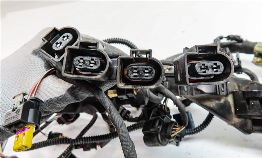 Thumbnail 7: 2017 AUDI Q7 (4M) 3.0L SUPER (CREC) ENGINE MOTOR WIRE WIRING HARNESS LOOM