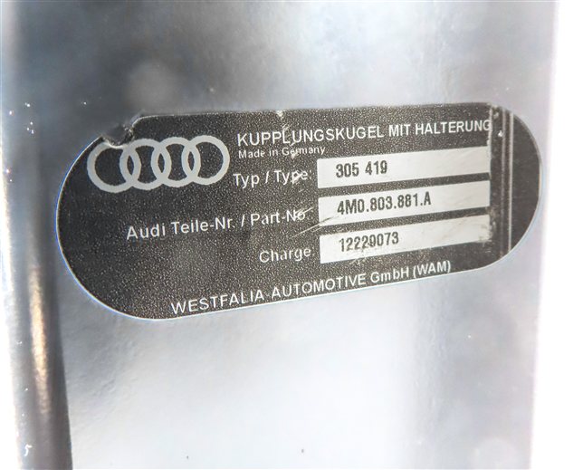 Thumbnail 16: 2017 AUDI Q7 (4M) REAR TRAILERING TRAILER TOWING TOW HITCH w/WIRE HARNESS