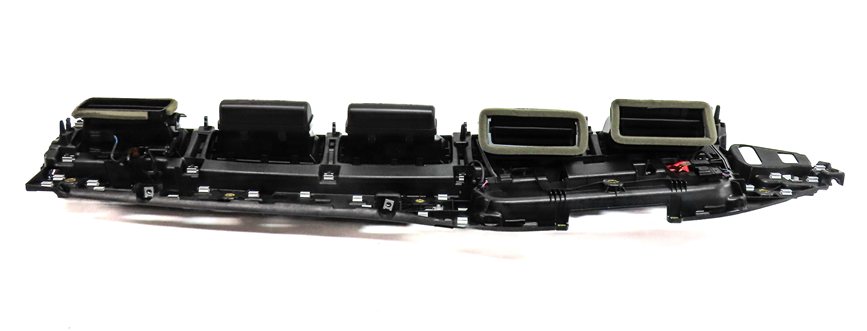 Thumbnail 4: 2017 AUDI Q7 (4M) FRONT CENTER RIGHT DASH HEAT AIR AC HVAC VENT ASSEMBLY