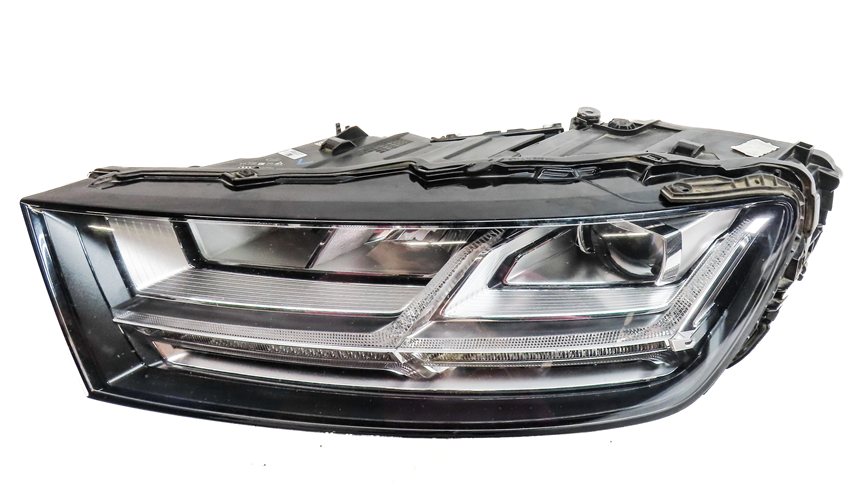 Thumbnail 3: 17-19 AUDI Q7 (4M) LEFT FRONT DRIVER DYNAMIC LED HEADLIGHT LIGHT LAMP (8Q3)