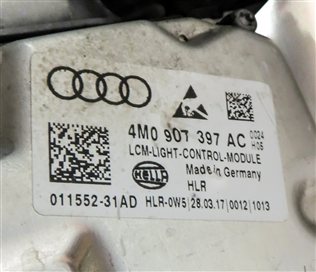 Thumbnail 11: 17-19 AUDI Q7 (4M) RIGHT FRONT PASSENGER DYNAMIC LED HEADLIGHT LIGHT LAMP (8Q3)
