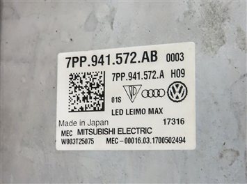 Thumbnail 12: 17-19 AUDI Q7 (4M) RIGHT FRONT PASSENGER DYNAMIC LED HEADLIGHT LIGHT LAMP (8Q3)