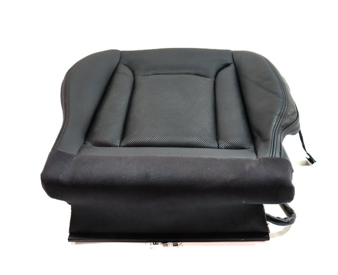Thumbnail 4: 2017 AUDI Q7 (4M) RIGHT PASSENGER MEMORY LOWER VENT HEAT SEAT CUSHION (Black)