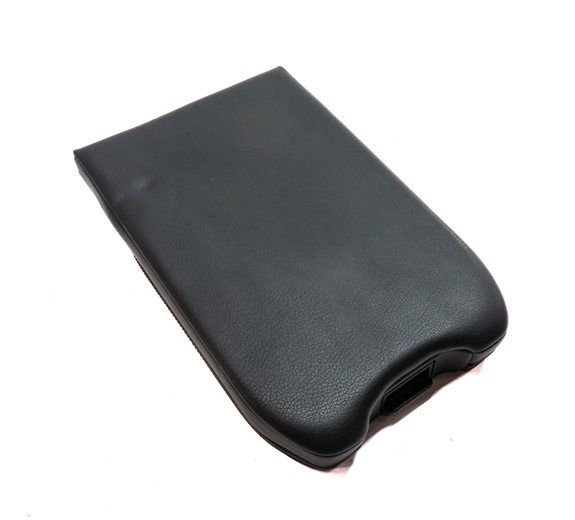 17-19 AUDI Q7 (4M) FRONT CENTER CONSOLE STORAGE COMPARTMENT ARMREST LID (Black)