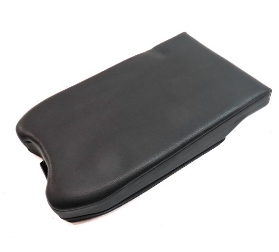 Thumbnail 3: 17-19 AUDI Q7 (4M) FRONT CENTER CONSOLE STORAGE COMPARTMENT ARMREST LID (Black)