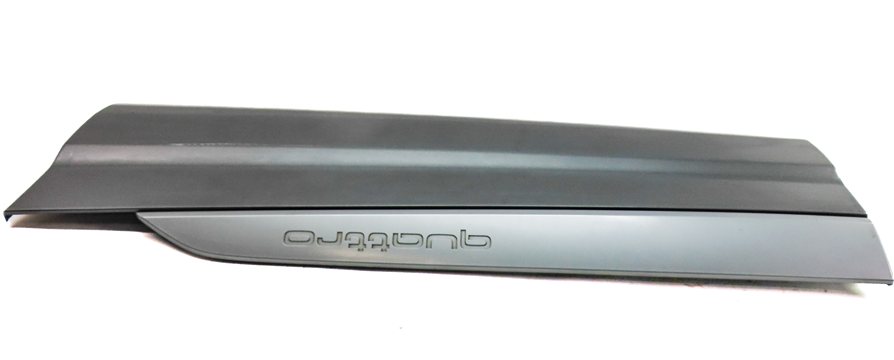 Thumbnail 4: 2017-2019 AUDI Q7 (4M) REAR LEFT DOOR LOWER MOULDING RUNNER TRIM (Gray)