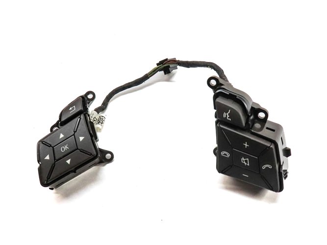 Thumbnail 2: 2014 MERCEDES GLK350 (X204) DRIVER STEERING WHEEL MEDIA PHONE SWITCH SET/2