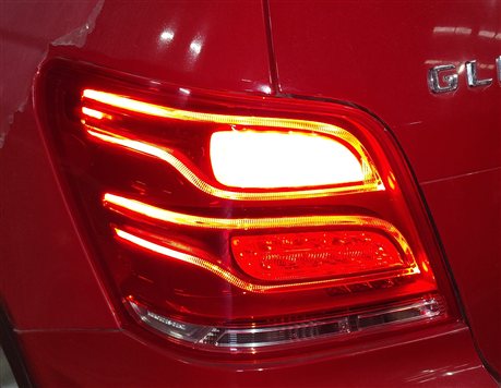 Thumbnail 2: 2013-2015 MERCEDES GLK250 GLK350 (X204) LEFT DRIVER TAILLIGHT BRAKE LIGHT LAMP