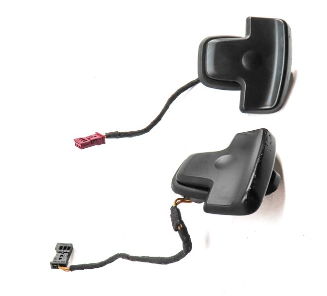 Thumbnail 3: 2014 MERCEDES GLK350 (X204) DRIVER STEERING WHEEL SHIFT SHIFTER PADDLE SET/2