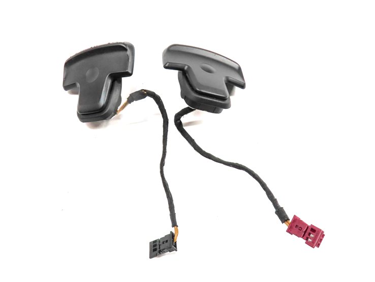 Thumbnail 4: 2014 MERCEDES GLK350 (X204) DRIVER STEERING WHEEL SHIFT SHIFTER PADDLE SET/2