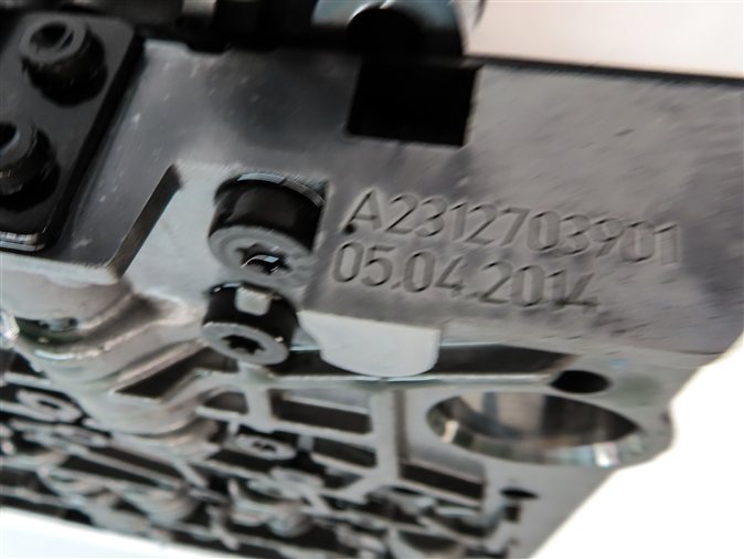 Thumbnail 10: 14-15 MERCEDES GLK350 X204 RWD AUTO TRANSMISSION VALVE BODY w/CONDUCTOR PLATE
