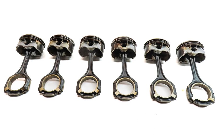 Thumbnail 6: 12-18 MERCEDES C E GLE GLK ML SLK (W212 W204 X204 W166 R172) 3.5L PISTON SET-6