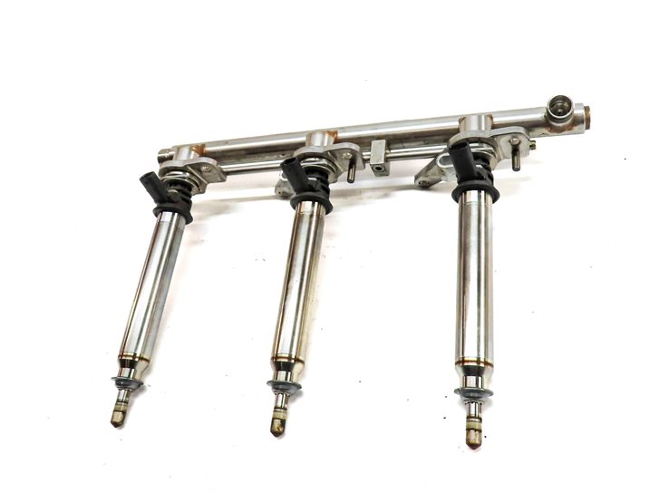 Thumbnail 2: 2014 MERCEDES GLK350 (X204) 3.5L (276.957) ENGINE FUEL INJECTOR SET/3 w/ RAIL