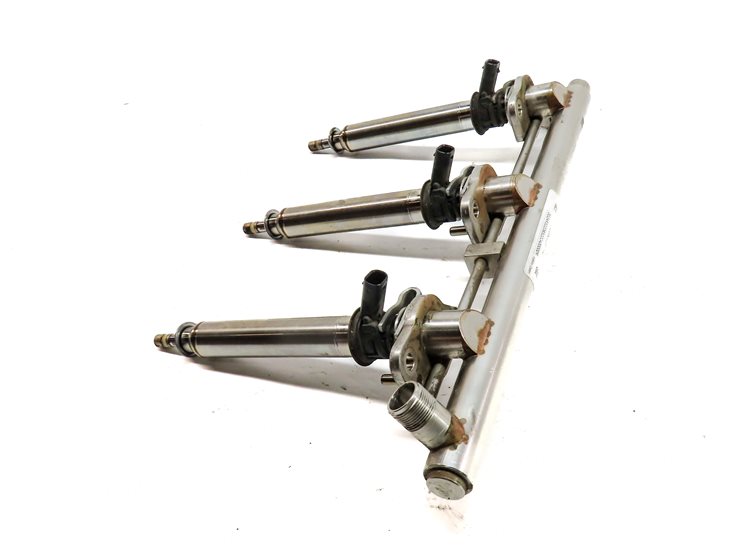 Thumbnail 3: 2014 MERCEDES GLK350 (X204) 3.5L (276.957) ENGINE FUEL INJECTOR SET/3 w/ RAIL