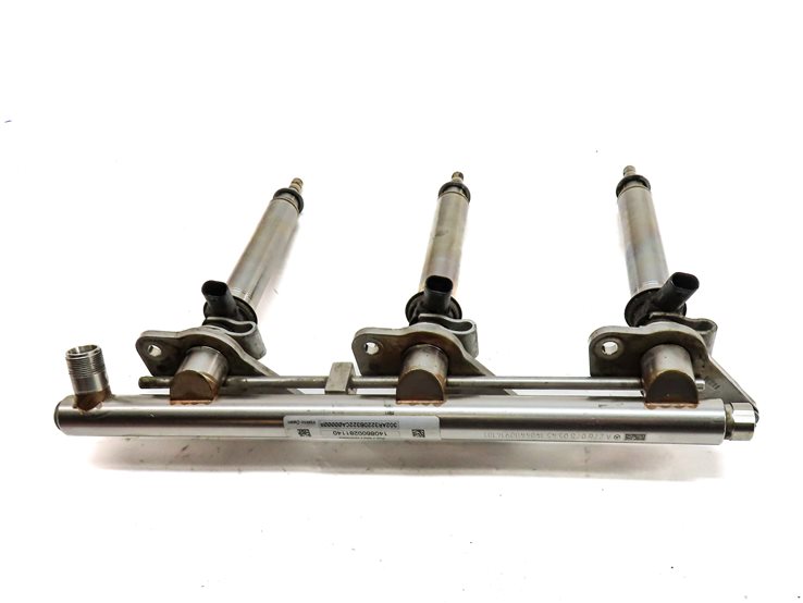 Thumbnail 4: 2014 MERCEDES GLK350 (X204) 3.5L (276.957) ENGINE FUEL INJECTOR SET/3 w/ RAIL