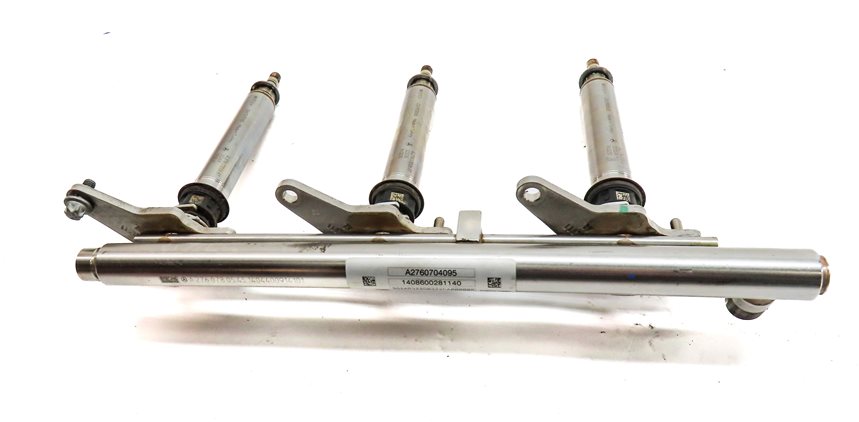 Thumbnail 6: 2014 MERCEDES GLK350 (X204) 3.5L (276.957) ENGINE FUEL INJECTOR SET/3 w/ RAIL