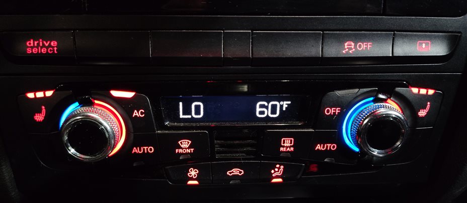 Thumbnail 2: 13-17 AUDI A4 S4 A5 S5 RS5 Q5 SQ5 (B8 8K 8T 8R) HEATER A/C TEMPERATURE CONTROL