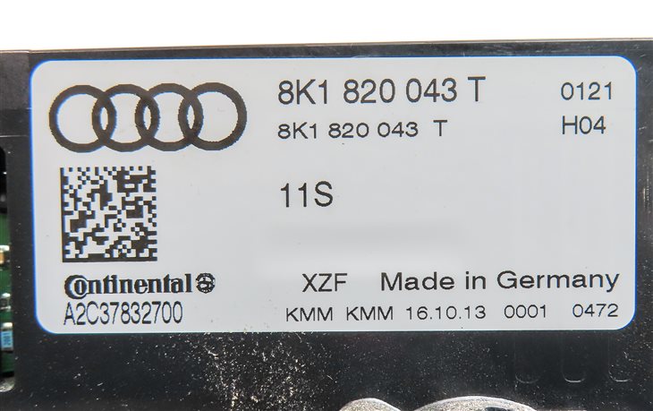 Thumbnail 8: 13-17 AUDI A4 S4 A5 S5 RS5 Q5 SQ5 (B8 8K 8T 8R) HEATER A/C TEMPERATURE CONTROL