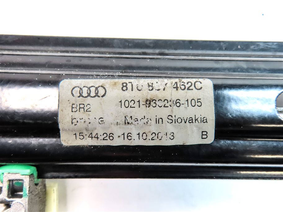 Thumbnail 5: 2014 AUDI S5 COUPE (B8 8T) FRONT RIGHT PASSENGER DOOR WINDOW REGULATOR w/MOTOR