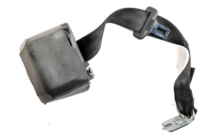 Thumbnail 4: 2014 AUDI S5 COUPE (B8 8T) REAR LEFT SEAT SEATBELT RETRACTOR (Black)