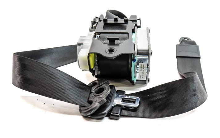 Thumbnail 4: 08-17 AUDI A5 S5 (B8 8T) COUPE FRONT RIGHT PASSENGER SEATBELT RETRACTOR (Black)