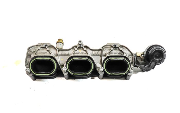 12-17 AUDI A6 A7 Q5 S5 SQ5 (C7 4G8 B8 8T 8R) RIGHT INTAKE MANIFOLD DIFFUSER RAIL
