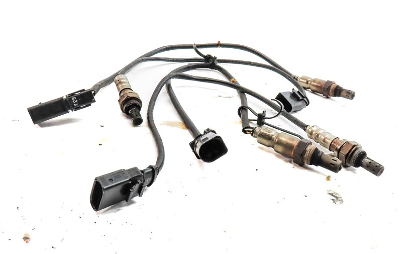 Thumbnail 3: 2014 AUDI S5 COUPE (B8 8T) 3.0L SUPER (CTUB) ENGINE OXYGEN O2 WIRE SENSOR SET/4