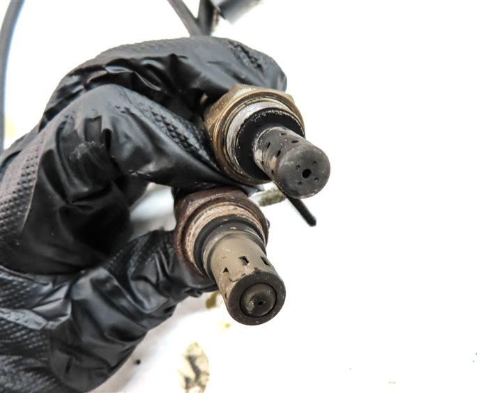 Thumbnail 4: 2014 AUDI S5 COUPE (B8 8T) 3.0L SUPER (CTUB) ENGINE OXYGEN O2 WIRE SENSOR SET/4