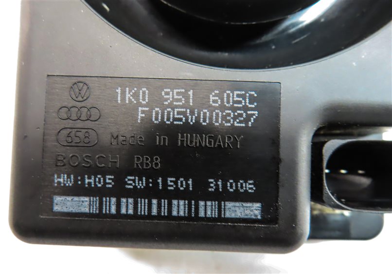 Thumbnail 6: 14 AUDI S5 COUPE (B8 8T) ANTI THEFT SECURITY ALERT ALARM SIREN HORN LOUD SPEAKER
