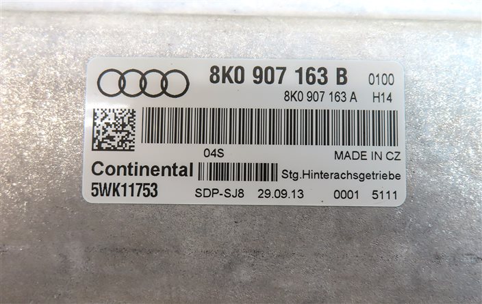 Thumbnail 6: 2014 AUDI S5 COUPE (B8 8T) REAR HALDEX DIFFERENTIAL CONTROL MODULE