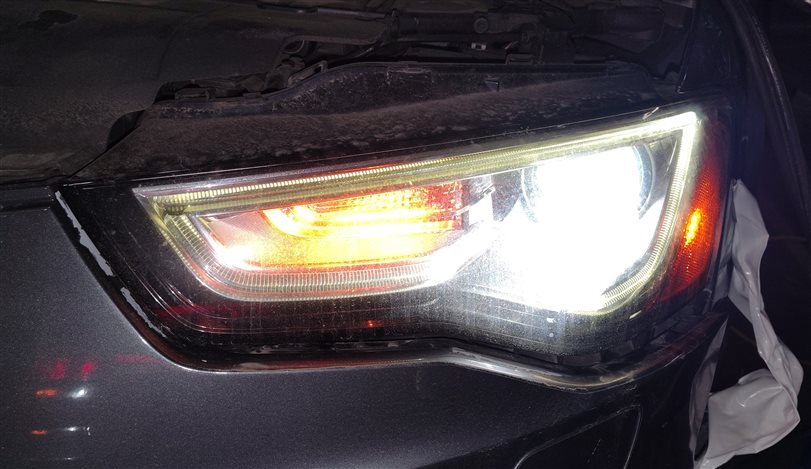 Thumbnail 2: 13-17 AUDI A5 S5 (B8 8T) LEFT DRIVER XENON HID HEADLIGHT LIGHT LAMP (NON AFS)