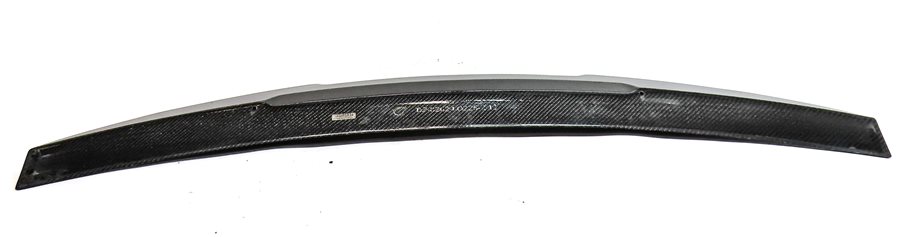 Thumbnail 6: 2014 AUDI S5 COUPE (B8 8T) REAR GLOSSY CARBON FIBER TRUNK MOUNT SPOILER FIN WING
