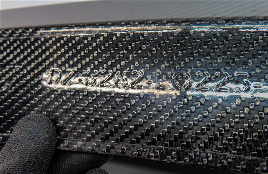 Thumbnail 9: 2014 AUDI S5 COUPE (B8 8T) REAR GLOSSY CARBON FIBER TRUNK MOUNT SPOILER FIN WING